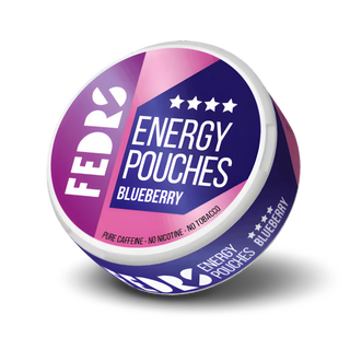 FEDRS - Blueberrymg caffeine pouch tin