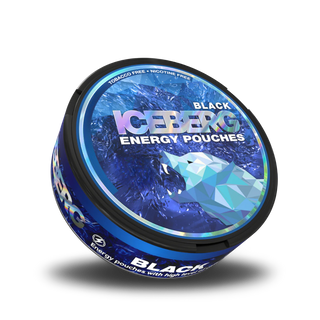 ICEBERG - Blackmg caffeine pouch tin