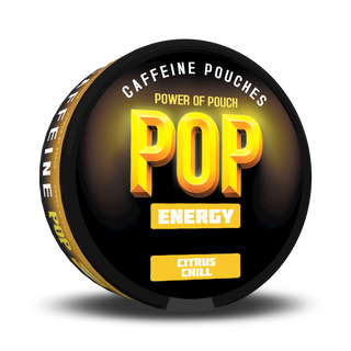 POP - Citrus Chillmg caffeine pouch tin