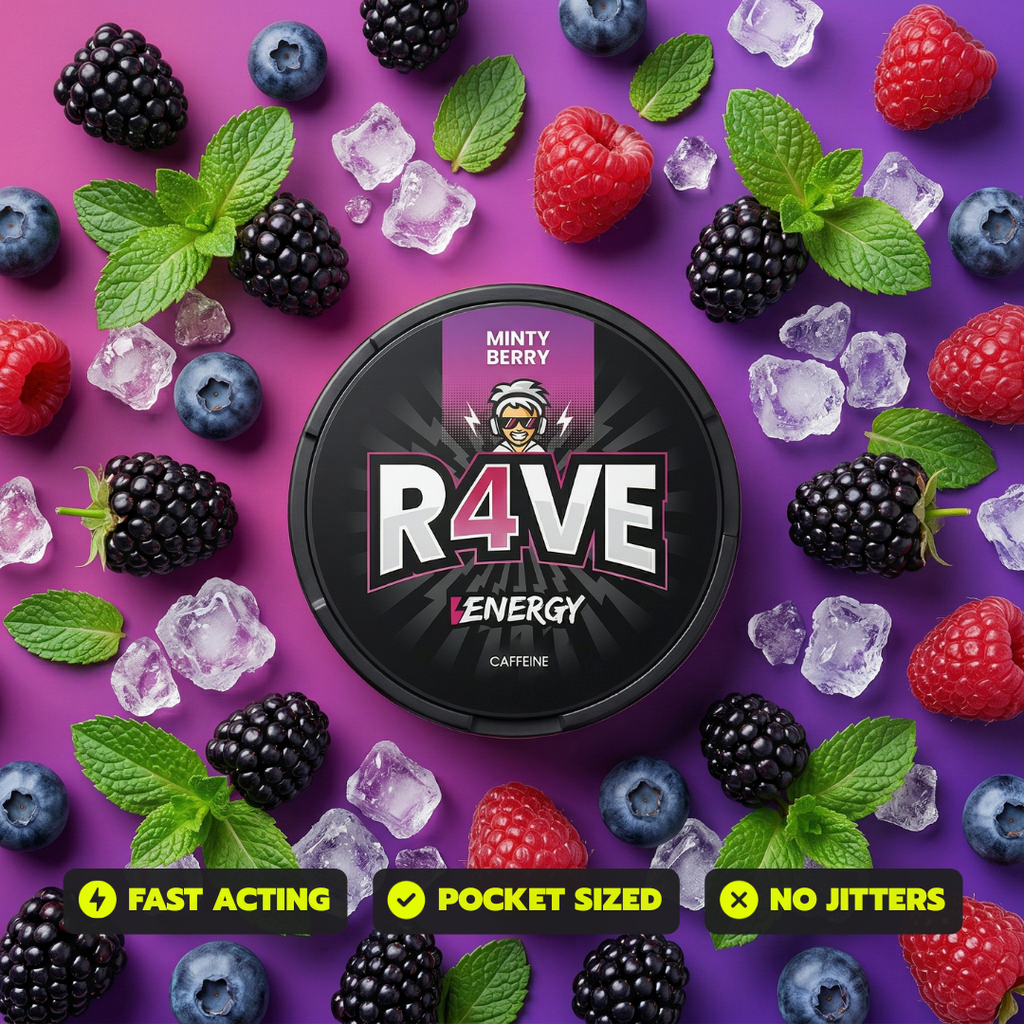R4VE - Minty Berry (80mg)