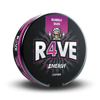 R4VE - Bubblegummg caffeine pouch tin