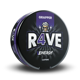 R4VE - Grapemg caffeine pouch tin